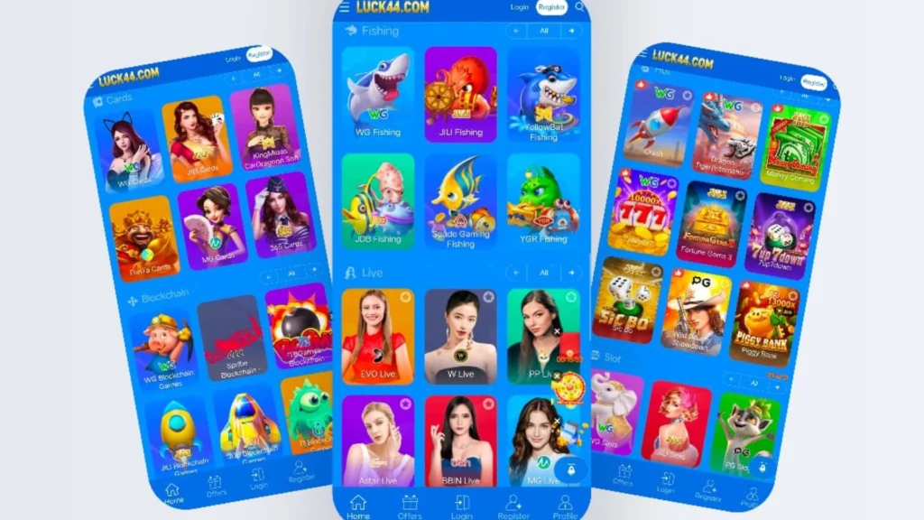 Luck 44 game earn real money online