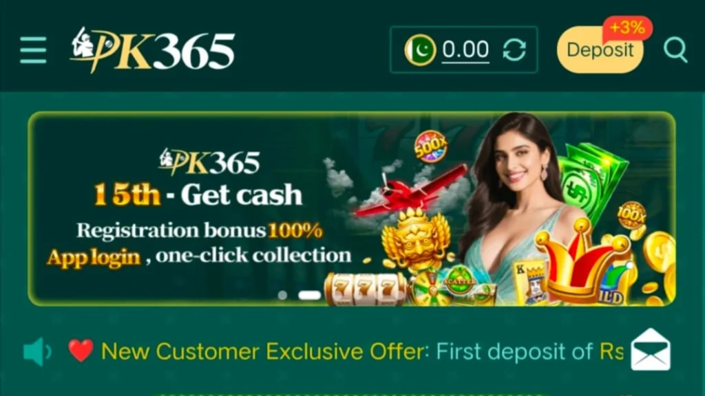 PK365 game best earning app